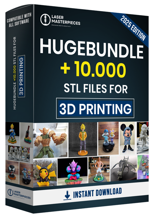 Huge Bundle: 10,000 Premium STL